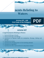 Easements Relating To Waters