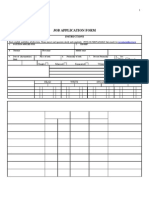 NCCK Job Application Form