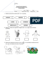 Prueba de Historia y Geografia Primero Basico