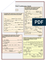 Past Simple Vs Past Continuous Test Grammar Guides Tests - 84131