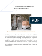 Kilns and Furnaces Used in Ceramic and Refractory Industries