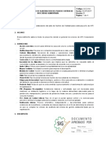 GCC-P - 01 Procedimiento de Elaboración Del Plan de Gestión de Inocuidad Alimentaria V1 PDF