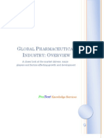 Global Pharmaceutical Industry-Overview