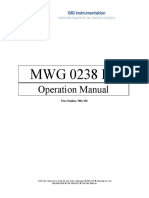 Om Mwg0238ex PDF