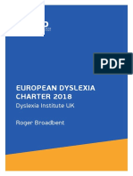 European Dyslexia Charter