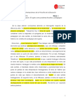 Clase 2 - Sujeto Como Problema Filosófico y Pedagógico