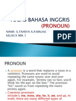 PRONOUNS