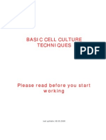 Basic Cell Culture Techniques