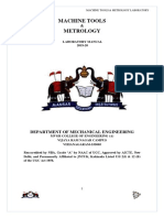 MT Lab Manual (Final) PDF