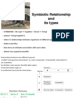 Symbiotic Relationship and Its Types