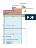 Checklist - Project and Maintenance Manager R3