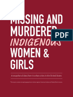 Missing and Murdered Indigenous Women and Girls Report