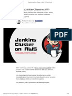 Deploy A Jenkins Cluster On AWS - A Cloud Guru PDF