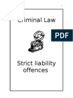 Strict Liability Booklet 2011