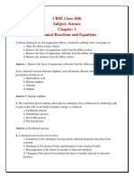 Cbse Class 10 Science Chapter 1 Mcqs