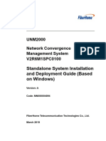 UNM2000 Network Convergence Management System V2R6M1SPC0100 Standalone System Installation and Deployment Guide (Based On Windows) PDF