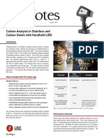 SciAps ApNote - Carbon Analysis HH LIBS