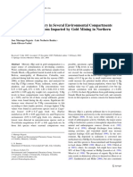 Marrugo-Negrete, J., Benitez, L. N., & Olivero-Verbel, J. (2008) - Distribution of Mercury in Several Environmental Compartments in An Aquatic Ecosystem Impacted by Gold Mining in Northern Colombia