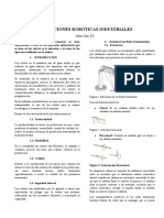 Aplicaciones Robóticas Industriales