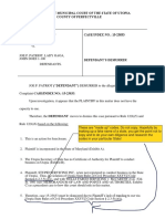 Demurrer or Dismiss Debt Collector For Lack of Standing To Sue No Certificate of Authority Secretary of State Foreclosure Credit Cards PDF