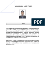 Hoja de Vida Fabian Leonardo Corta PDF