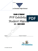 PYP Exhibition Manual PDF