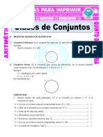 Clases de Conjuntos para Quinto de Primaria