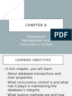 Chapter 9 Transactions Management and Concurrency Control