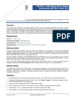 Objective: Ce195277 - Delta Sigma Adc in Single-Ended Mode With Psoc 3/psoc 5Lp