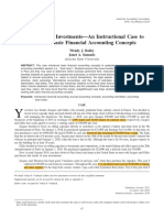 (SBR) Analyzing Two Investments-An Instructional Case To Introduce Basic