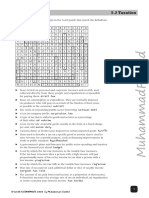 Worksheet 14 5.2 Taxation