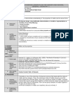 Exemplar Science Lesson Plan For Senior High School General Chemistry 1