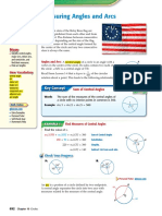 10-2 Measuring Angles and Arcs PDF