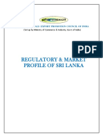 Regulatory & Market Profile of Sri Lanka: Pharmaceuticals Export Promotion Council of India