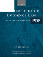 H.L.Ho A - Philosophy - of - Evidence - Law - Justice