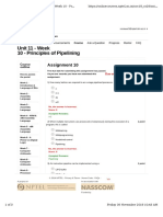 Unit 11 - Week 10 - Principles of Pipelining: Assignment 10