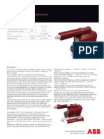 Indoor Voltage Transformers: TJP 5.0-F