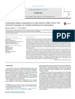 Consultas Comunitarias Sobre Minería en América Latina