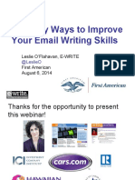 Write Six Easy Ways To Improve Your Email Writing Skills