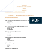 Suggested Key To Class V EVS Modules 1 To 12