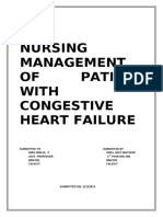 Nursing Management of Patient With CCF