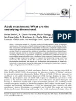 Fonagy Et Al-2001-Adult Atachment What Are The Underlying Dimenssions PDF