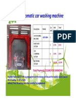 Qutation of Car Washing Machine 2