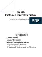 CE 581 Reinforced Concrete Structures