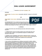 Commercial Lease Agreement Template 02