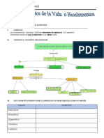 Ficha de Trabajo Los Elementos de La Vida