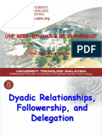 Module 7 Week 7 Dyadic Relationshp Followershp Delegation L SHIP 7 PDF