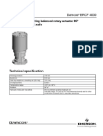 Hydraulic Single-Acting Balanced Rotary Actuator 90° (Quarter-Turn) Fail-Safe