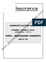 Equivalent Concept PDF