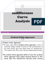 Indifference Curve Analysis: Rambabu Sambattina